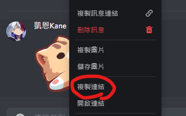 複製 圖片連結